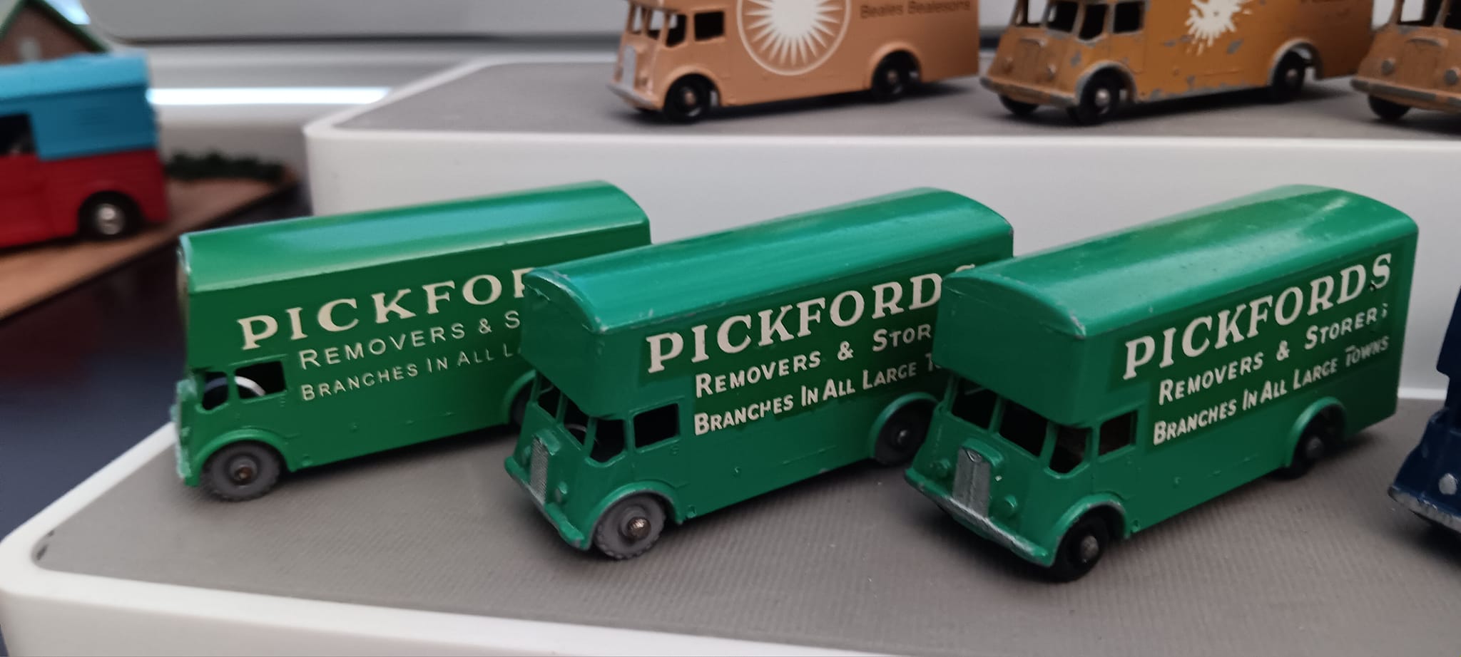 1955 Bedford removals van Matchbox model