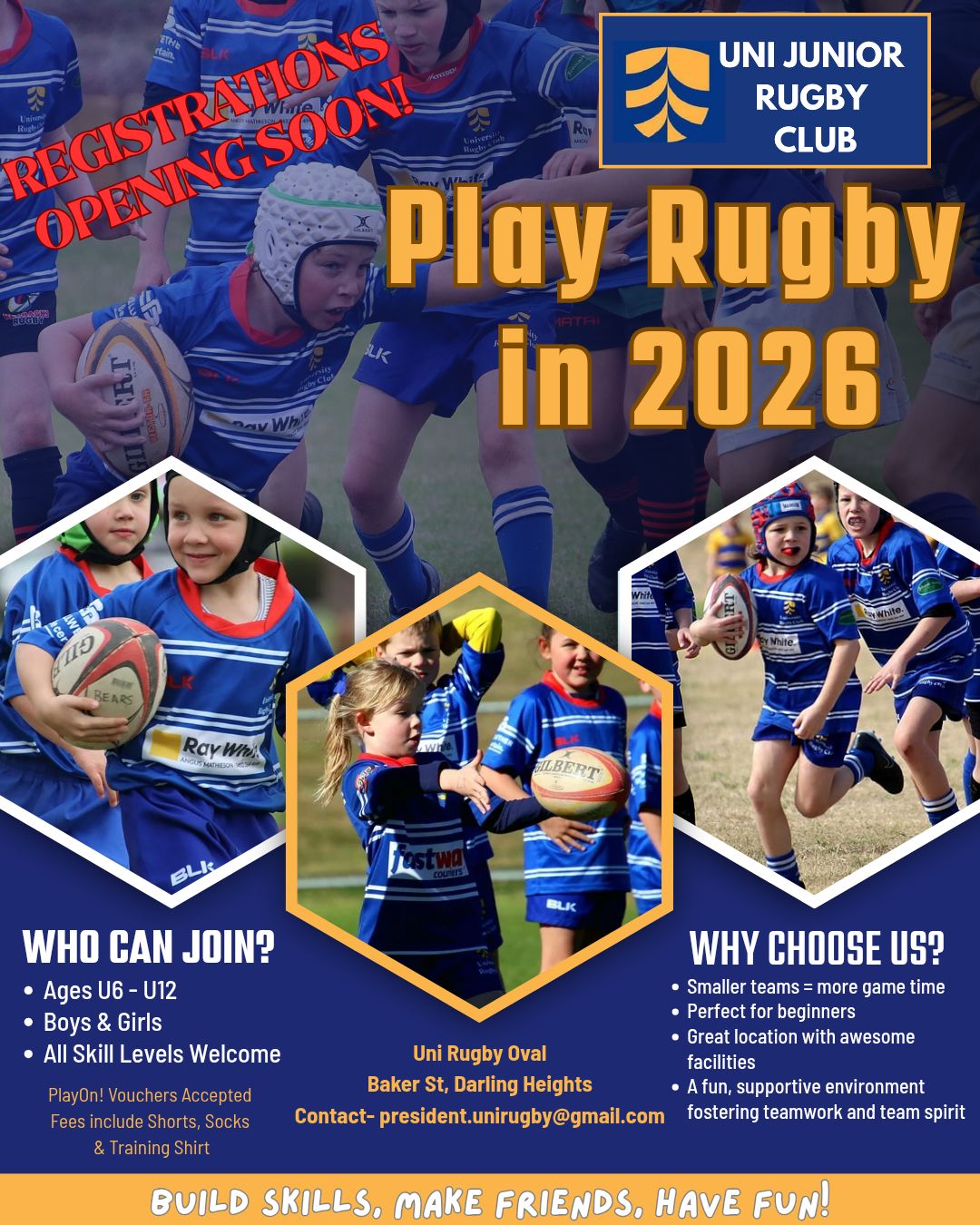 Uni Junior Rugby Club added a new... - Uni Junior Rugby Club
