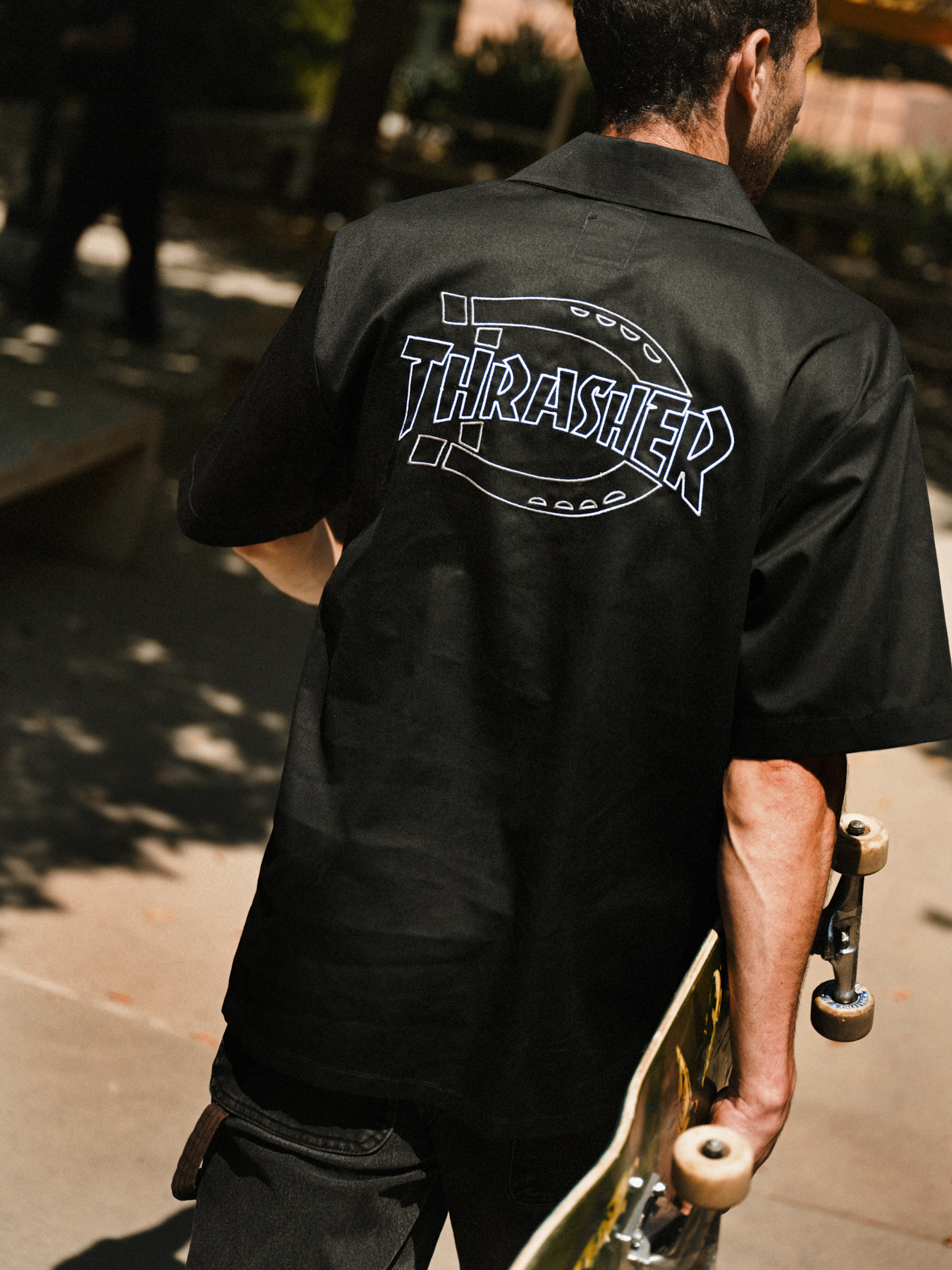Skate Shop Thrasher Skate And Destroy Tee 