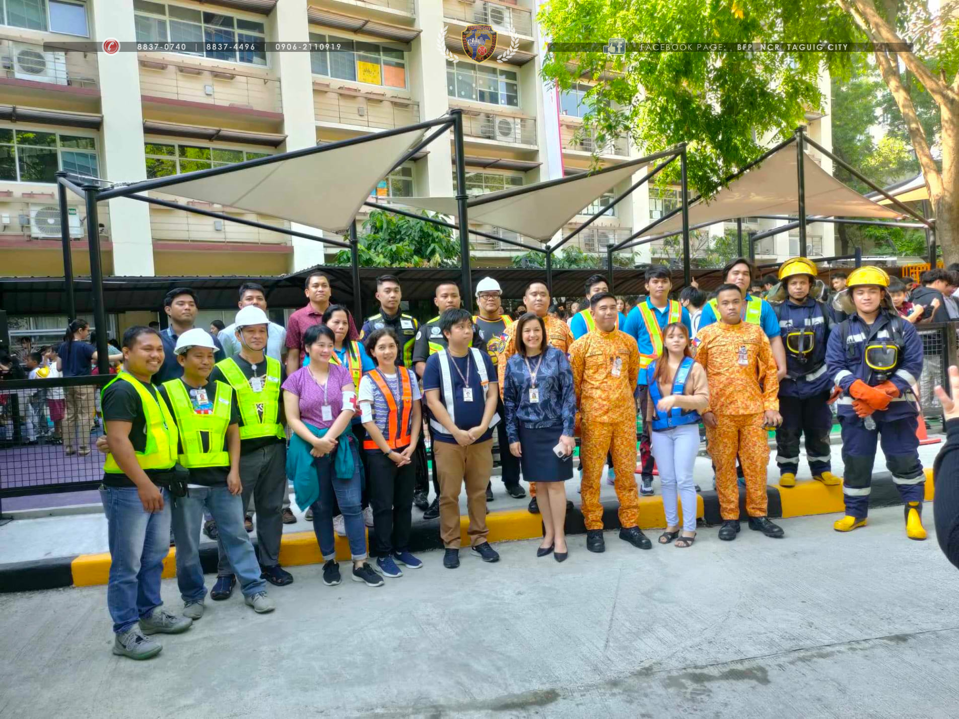 BFP - IN PHOTOS || Fire Drill at Chinese International School Manila 18 ...