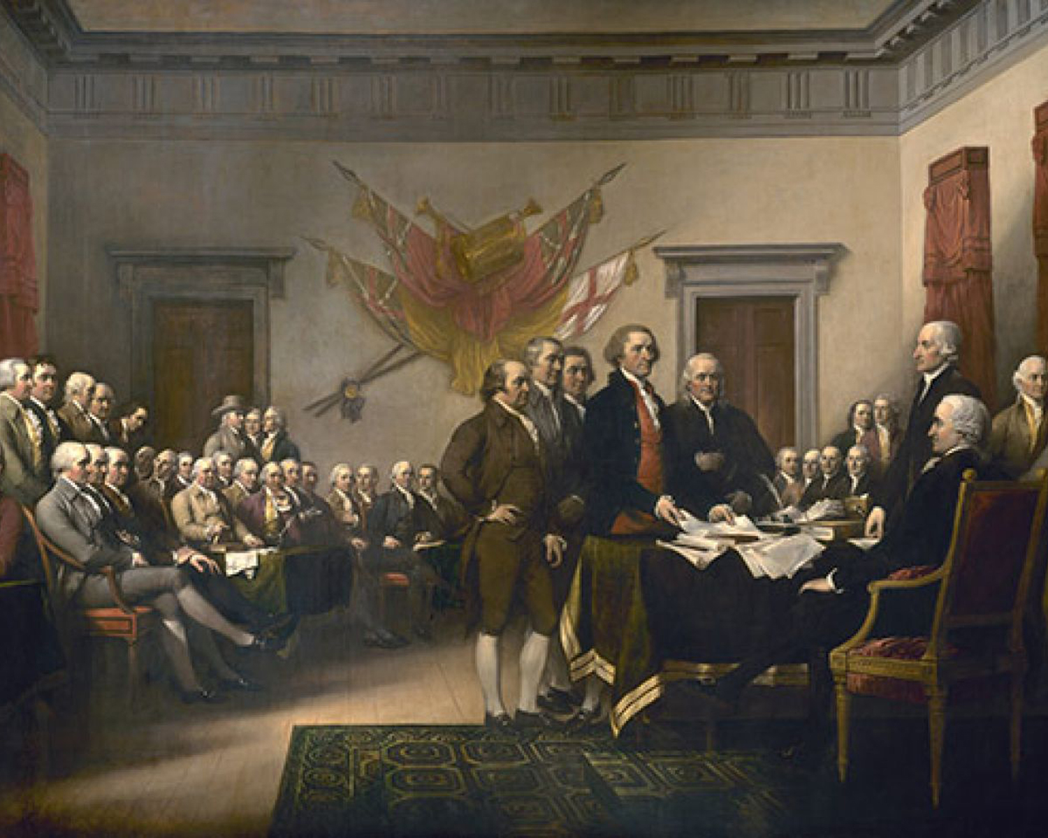OTD in 1756, artist John Trumbull was born in Lebanon, Connecticut