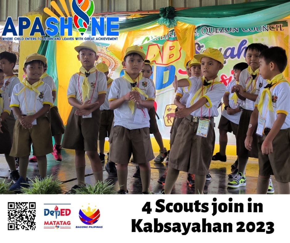 4 scouts join in... - DepEd Tayo Apasan ES - Quezon Province