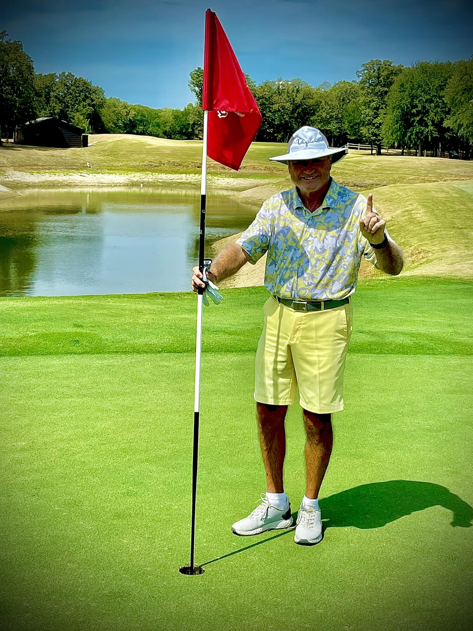 Sky - Our second hole in one of the day! Congratulations to Bob ...