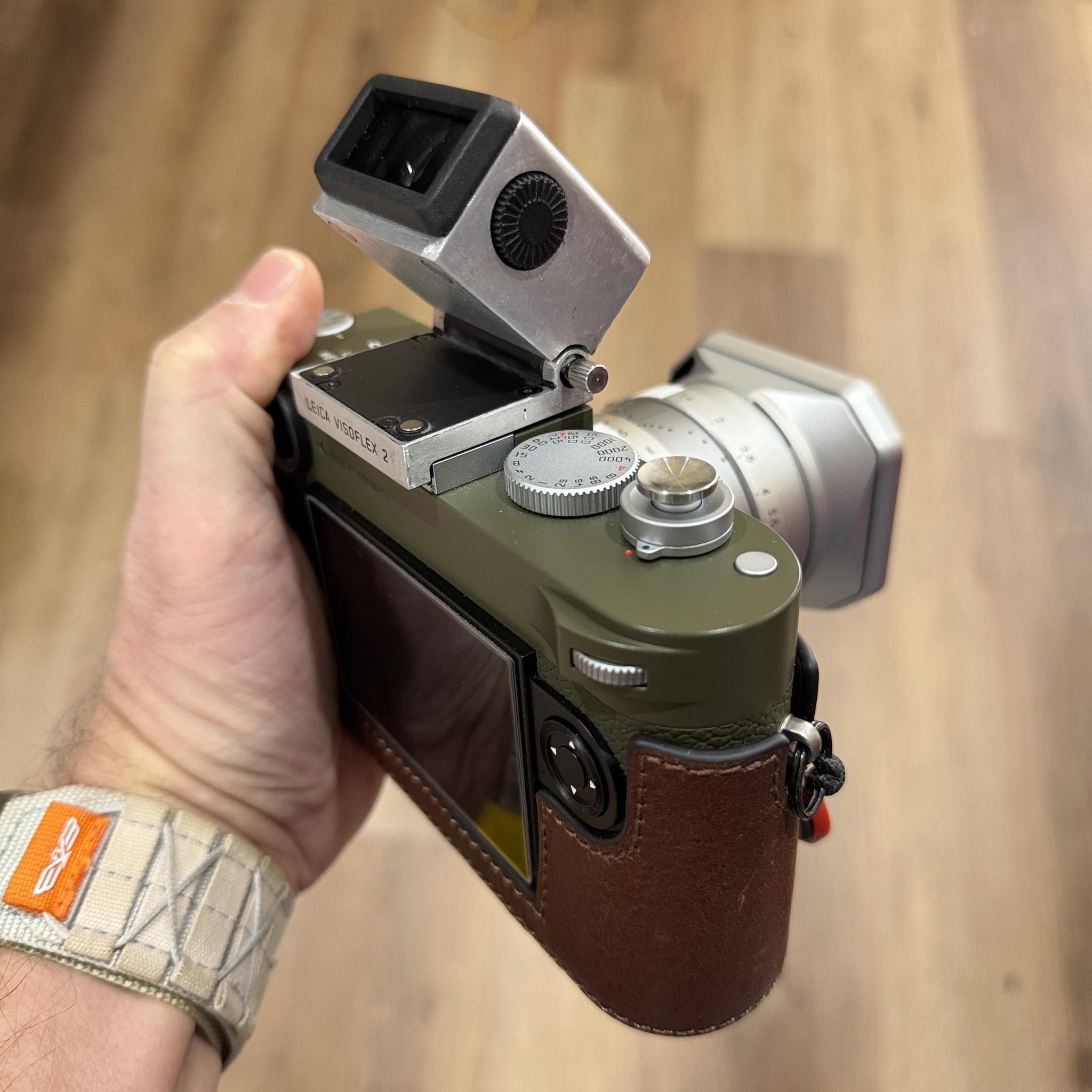 Leica Visoflex 2 mod for easy tilt