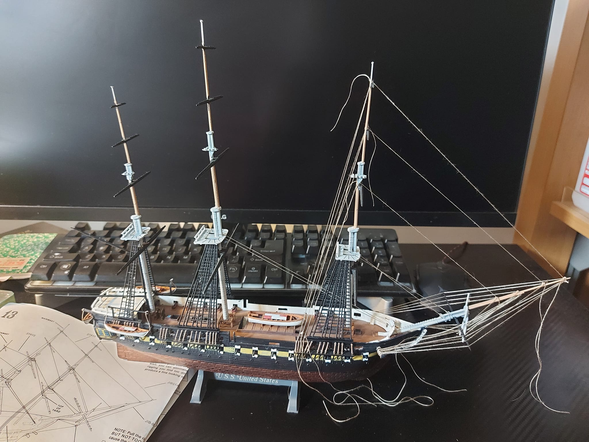 Imai/ Monogram 1/120 USS United States