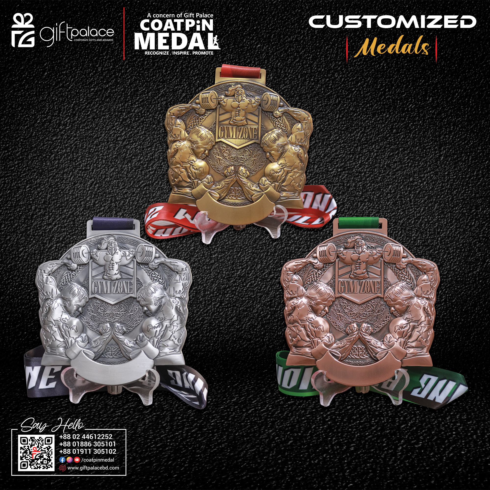 Coatpin - Create your very own unique Metal Medal! Our custom Metal ...