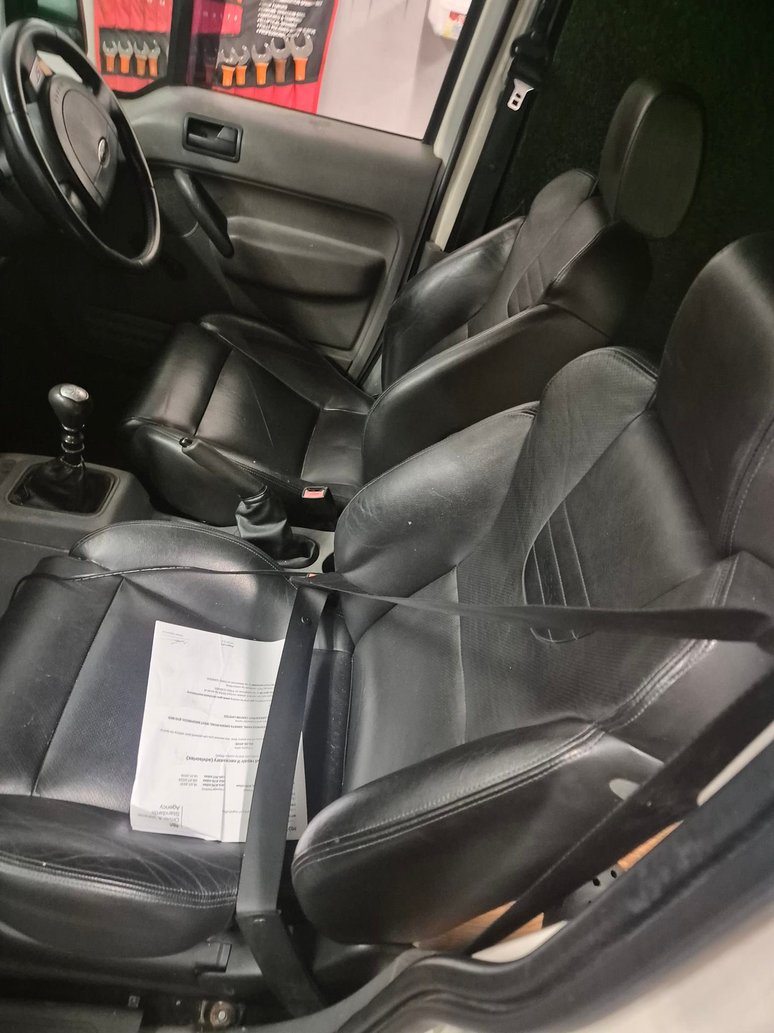 Ford Transit Connect Waterproof Tailored Quilted Design Van Seat Covers 2013