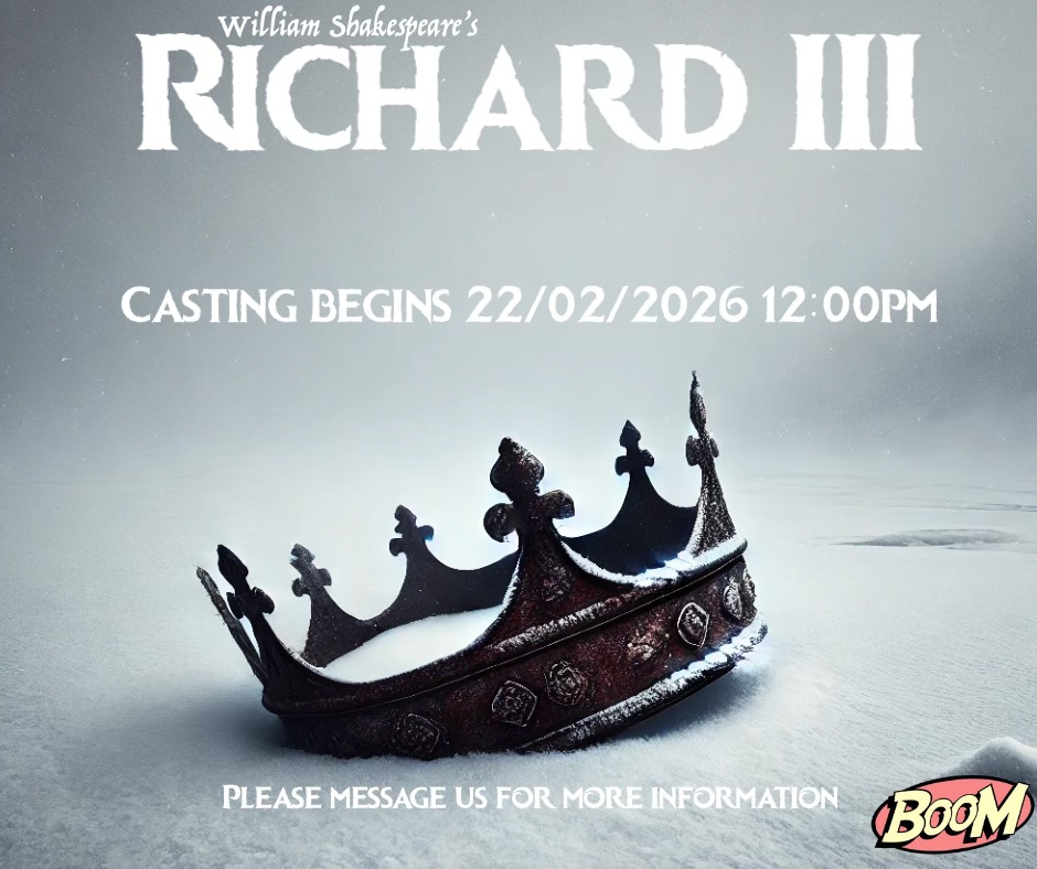 Boom - Boom Productions are proud to announce our 2026 production ...