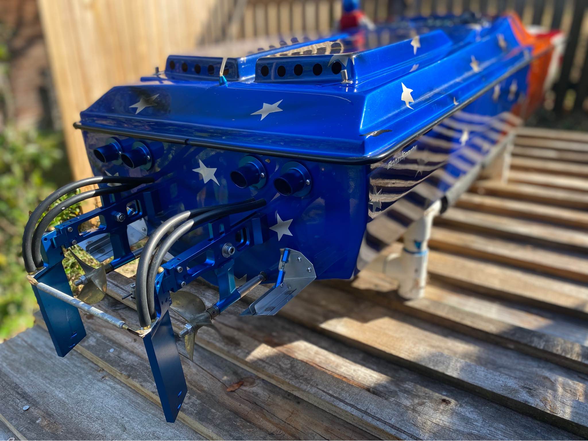 Rc boat Bonzi Sport 83” twin engine - Boats - Augusta, Georgia ...