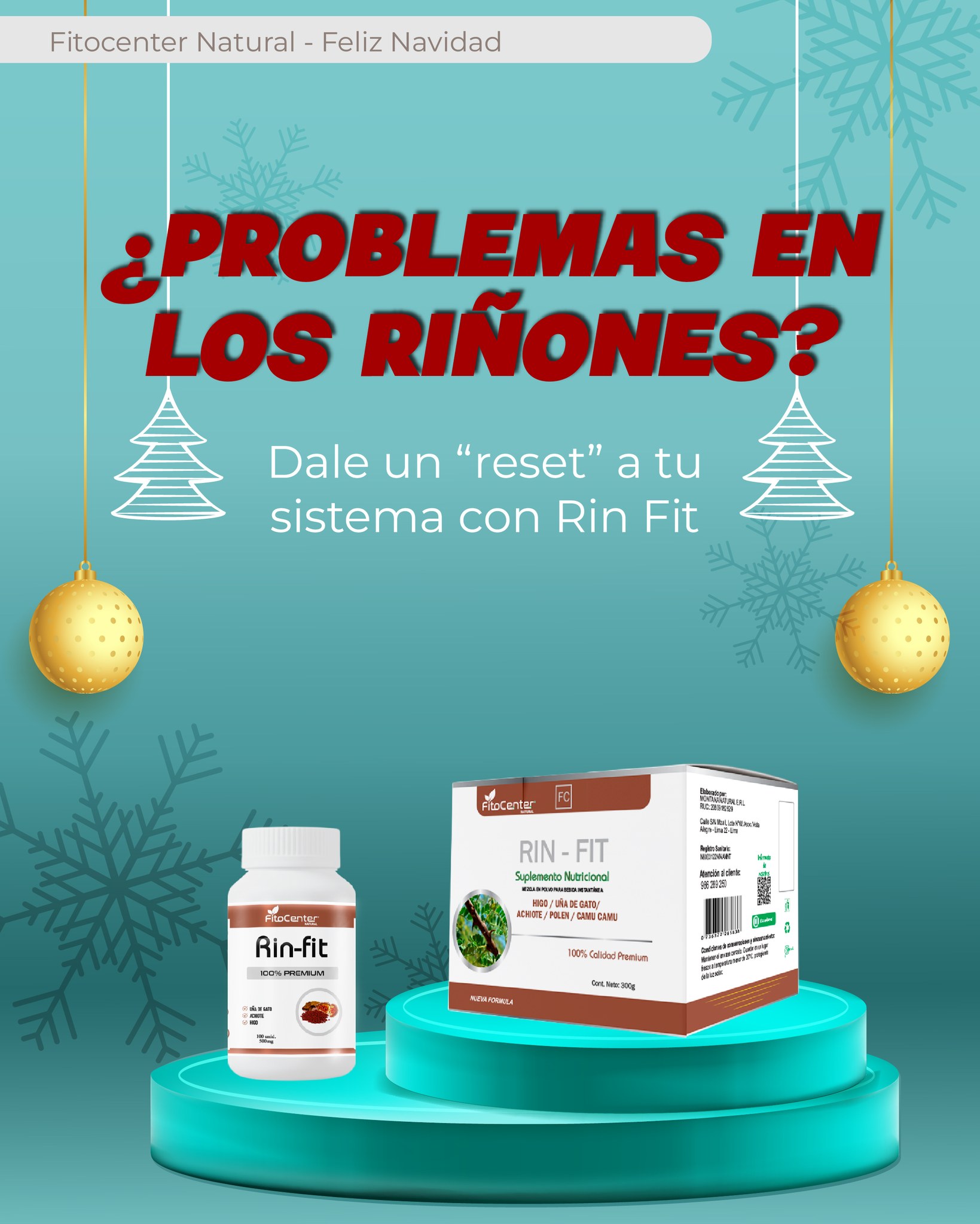 Fito - 🎄💧 ¿Problemas en los riñones? Dale un reset a tu sistema estos ...