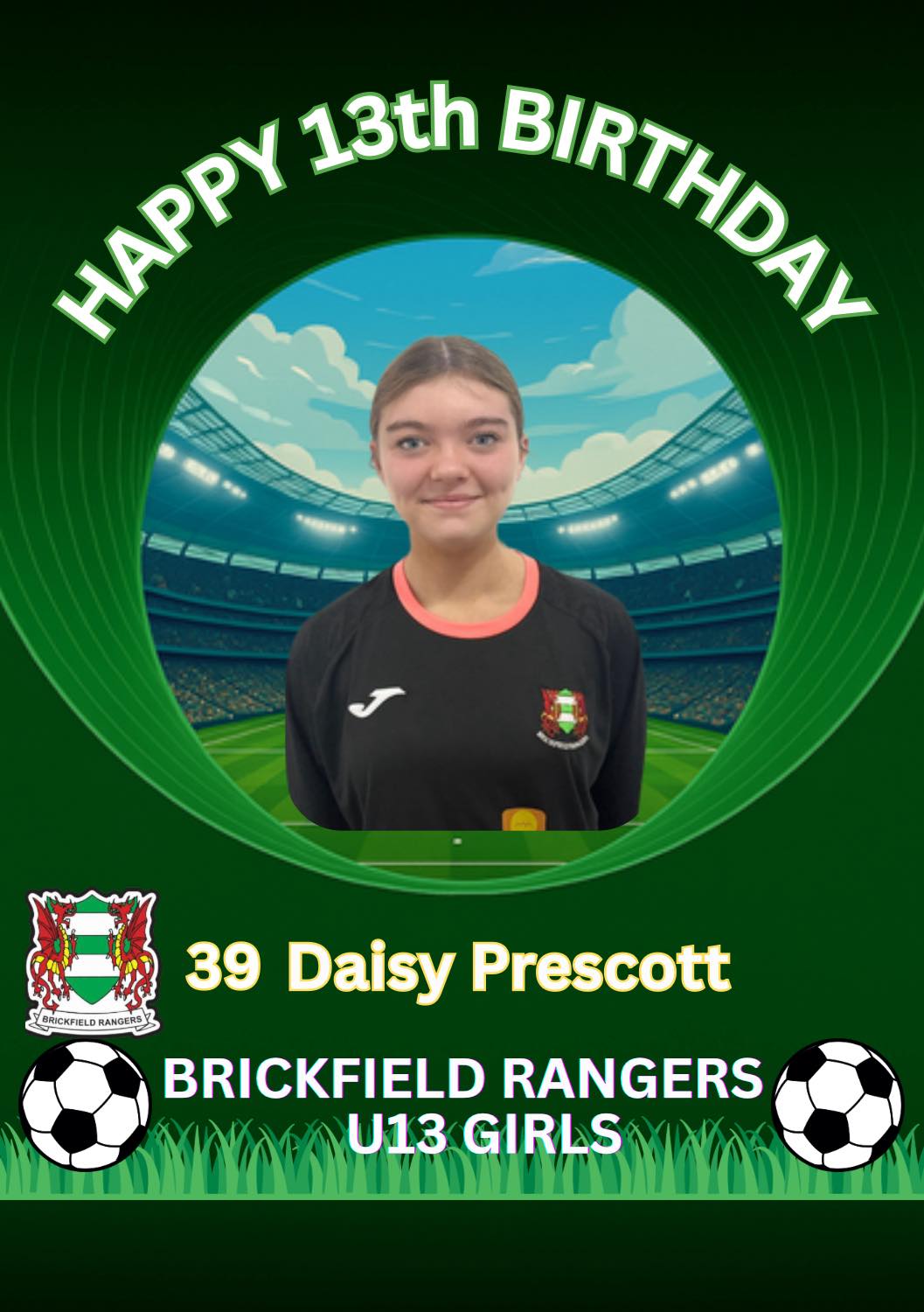 Brickfield Rangers FC Girls