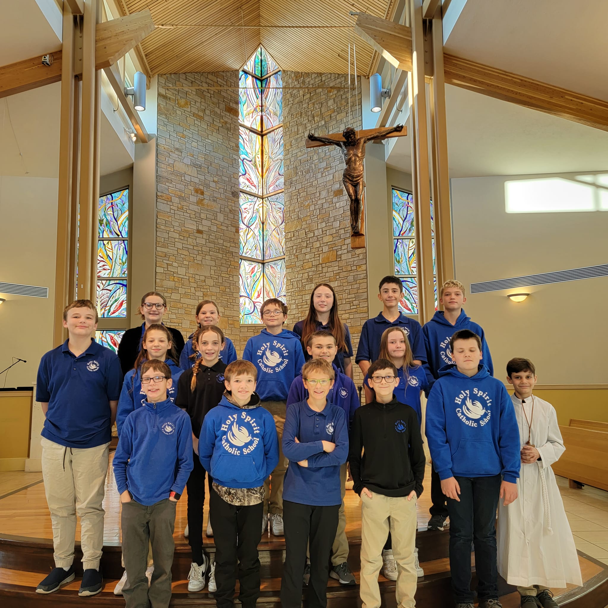 Our school Mass was... - Holy Spirit Catholic School