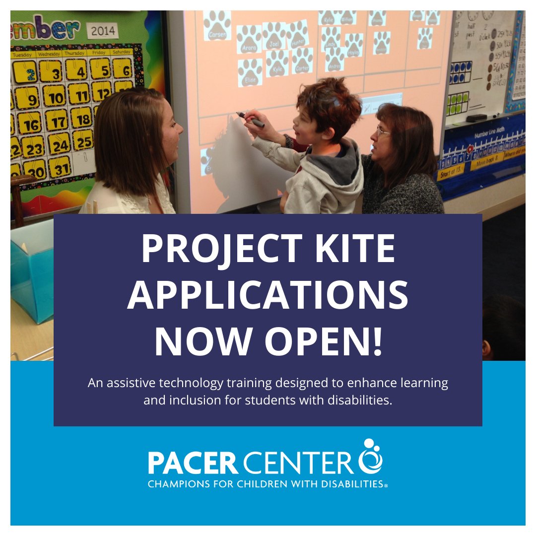 PACER Center - There's still time to apply for Project... | Facebook