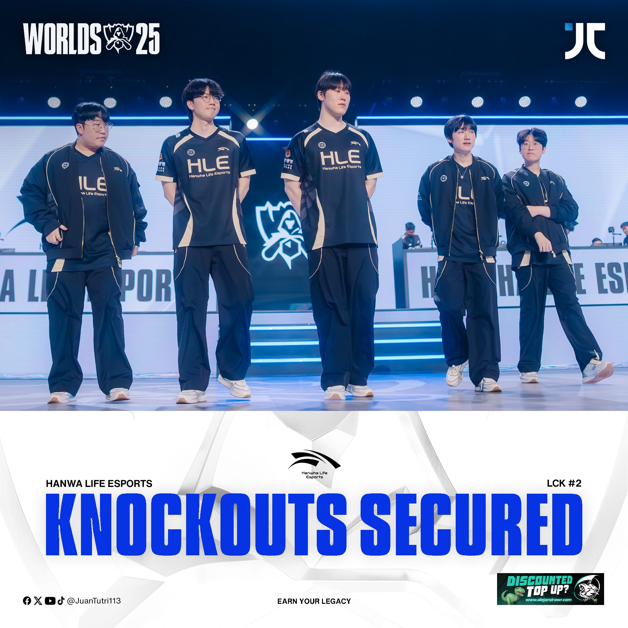 JC - Hanwa Life Esports becomes the 3rd team to qualify to Worlds 2025 ...
