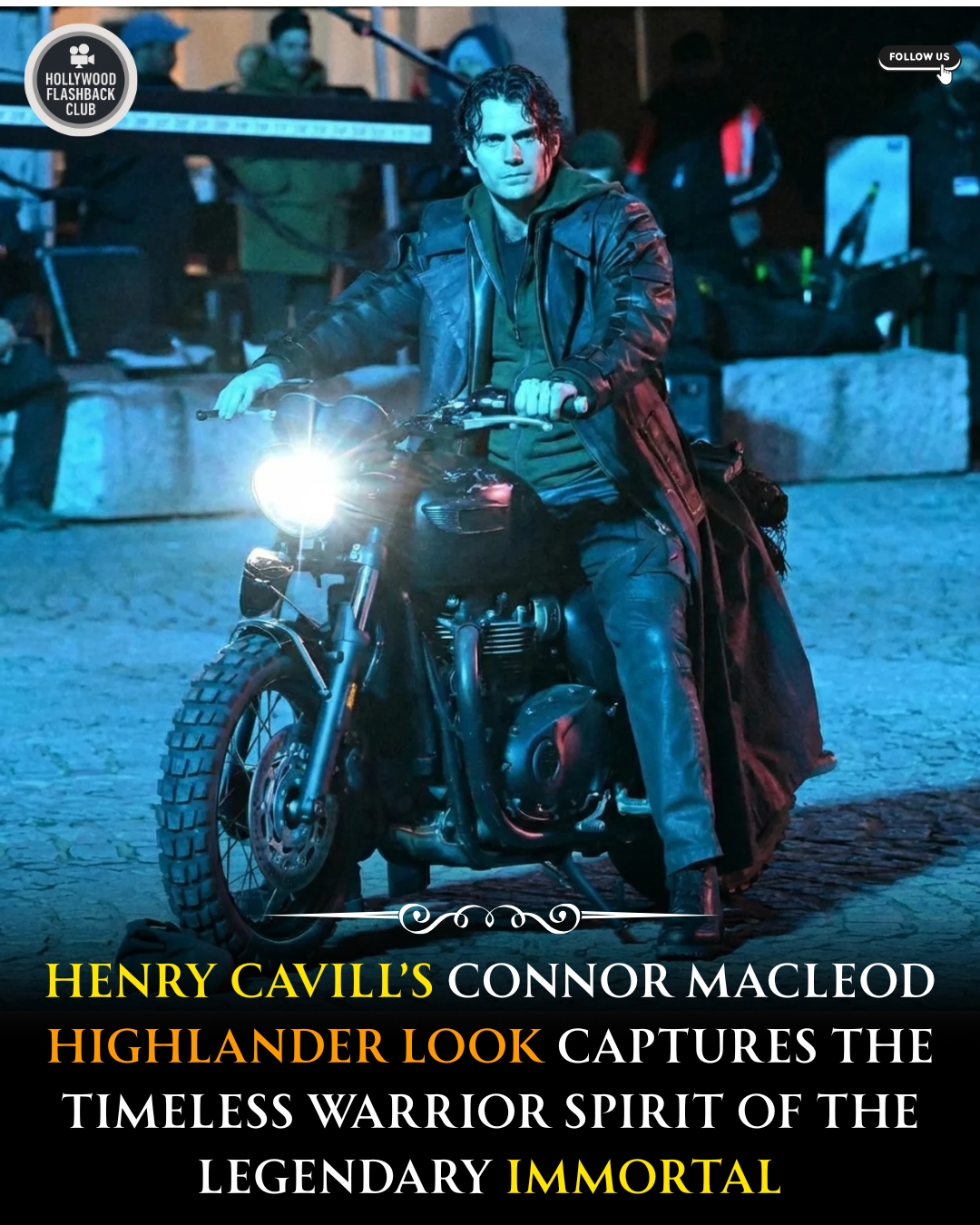 Henry Cavill stepping into a... - Hollywood Flashback Club | Facebook
