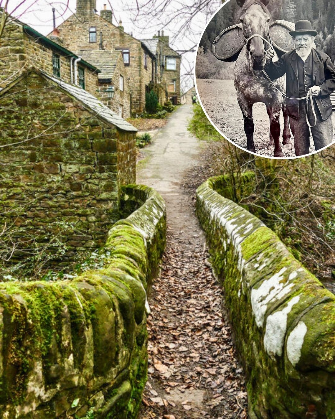 Exploring - A smart piece of design from the 1700s. This narrow bridge ...