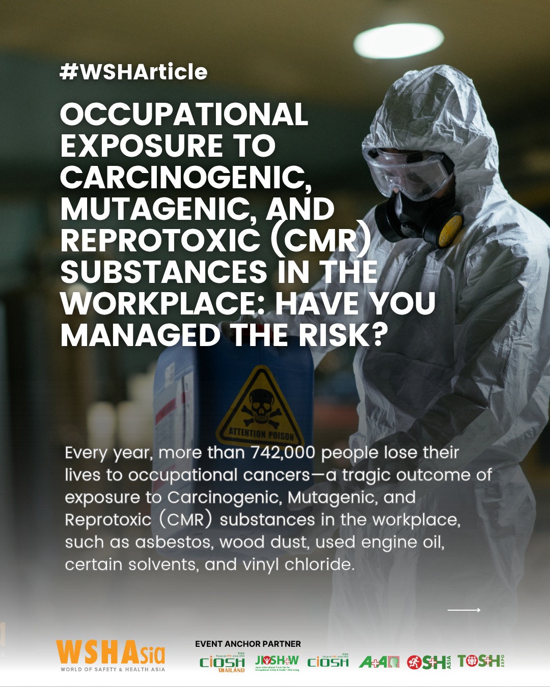 World - Exposure to Carcinogenic, Mutagenic, and Reprotoxic (CMR ...