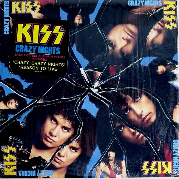 KISS CRAZY NIGHTS ツアープログラム 1987-88 写真満載 KISS 🔥 Crazy Nights — 14th Studio Album 💿 Released on September