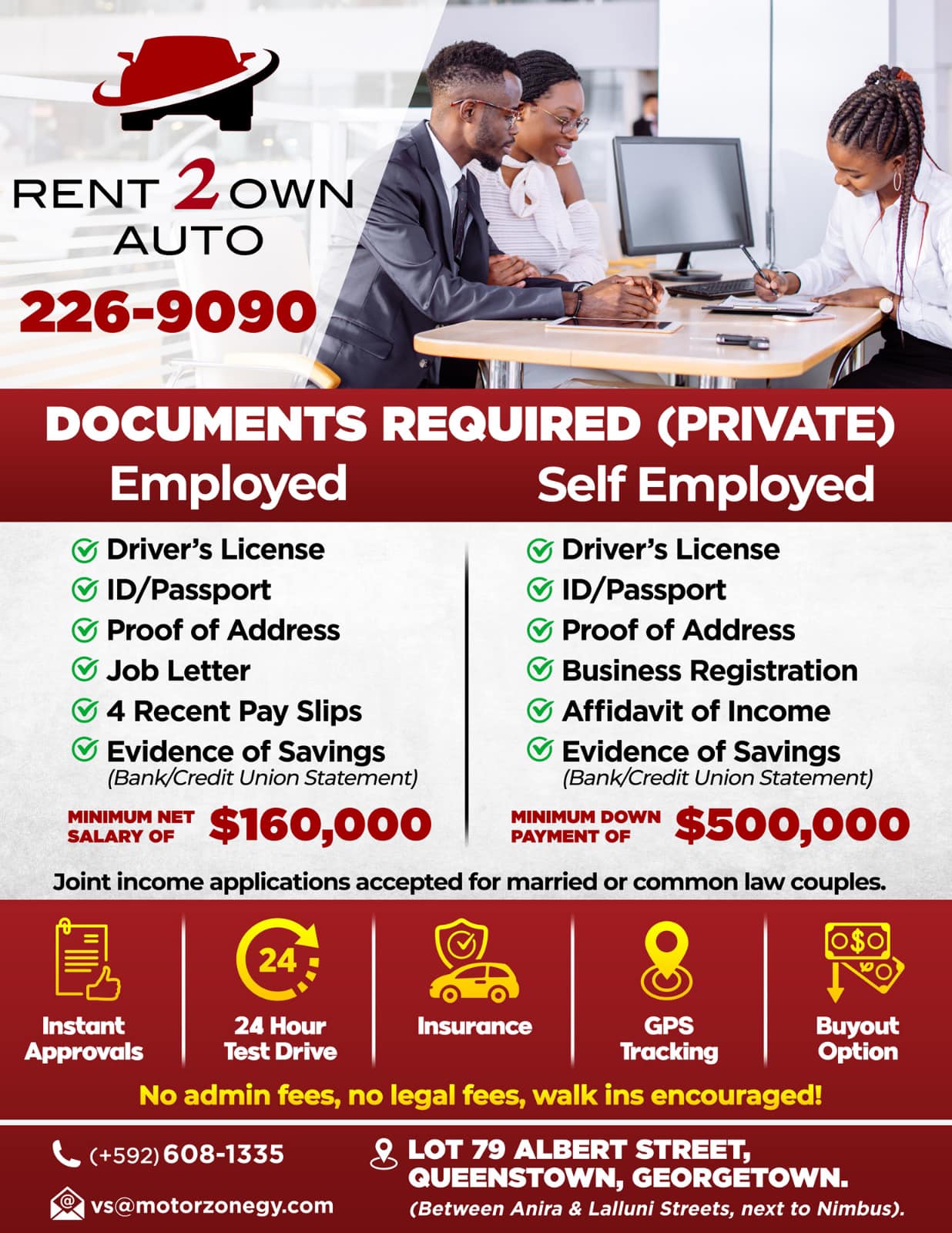 Rent-2-Own Guyana | Georgetown