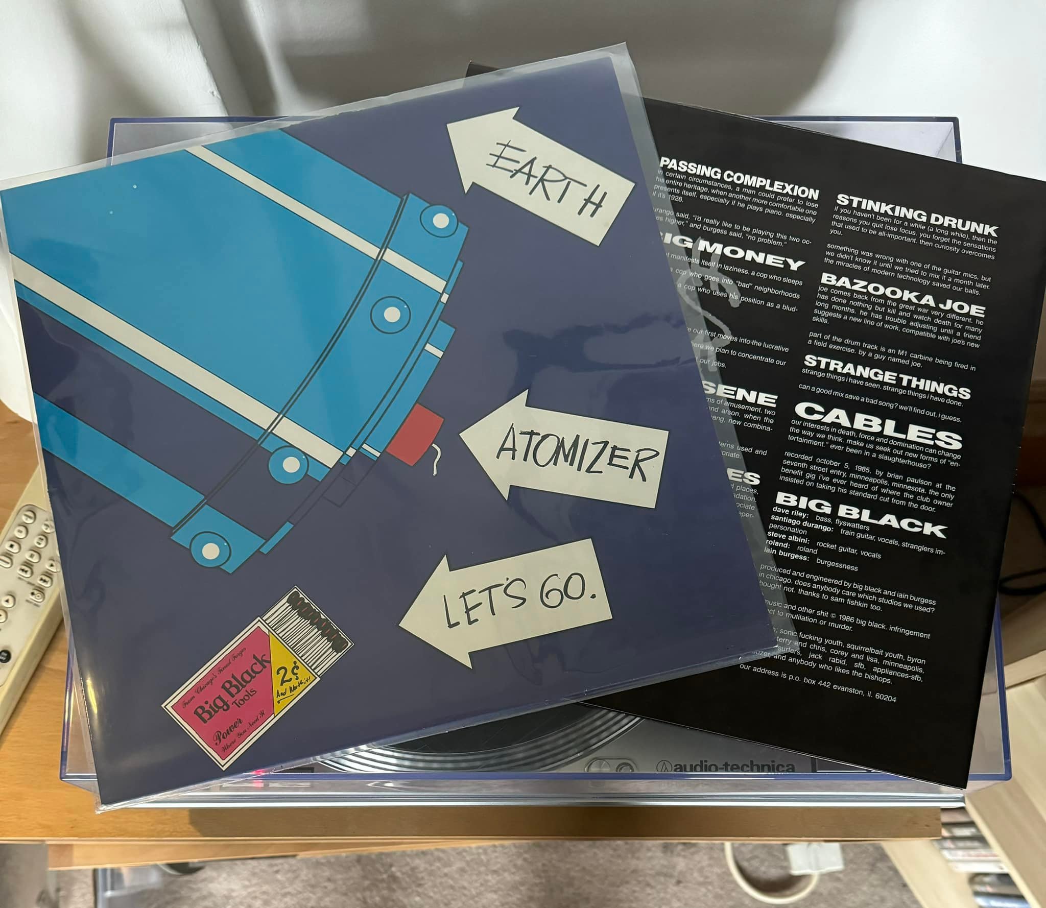 Steve Albini's Big Black album Atomizer blows me away