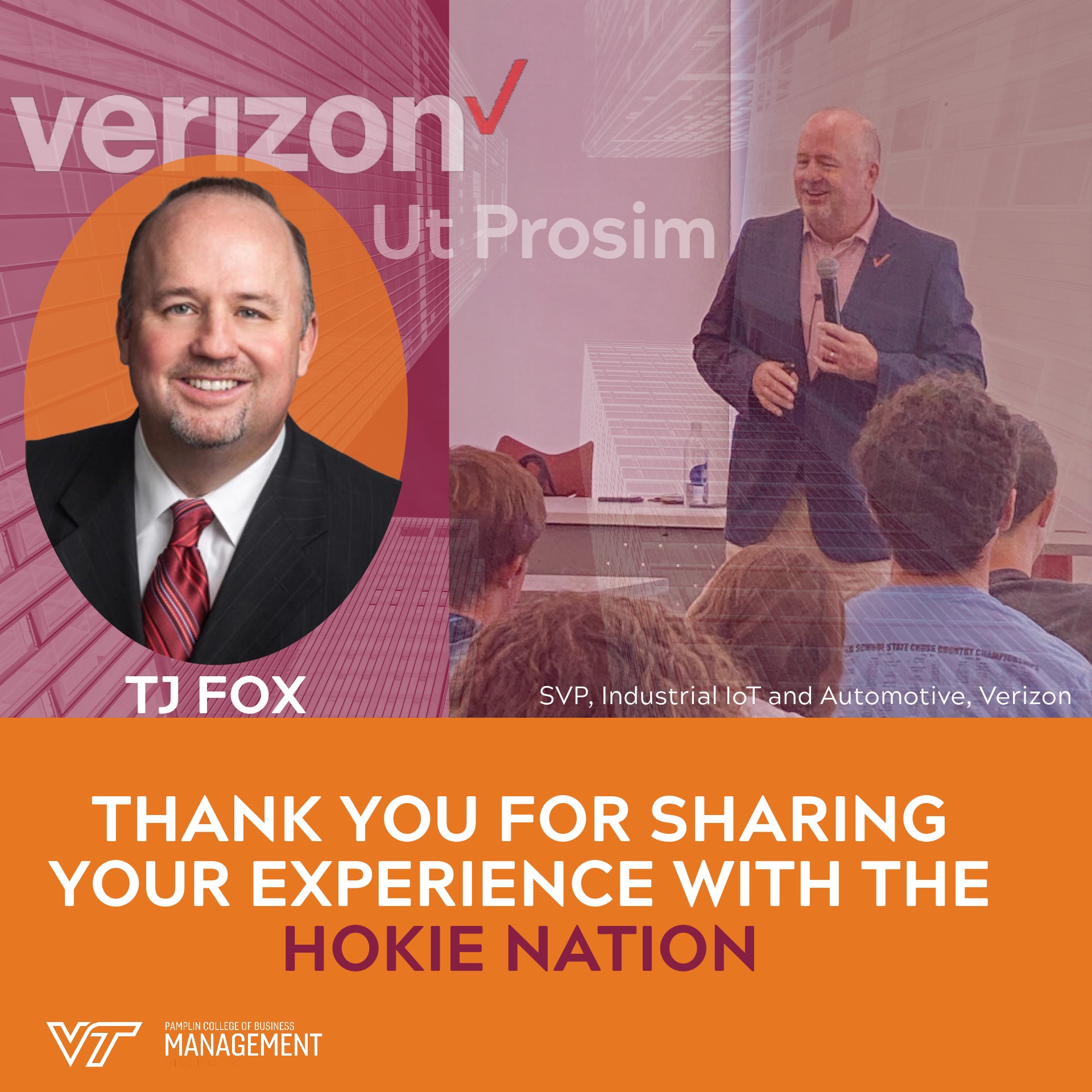 🌟A big thank you to... - Virginia Tech Management Department | Facebook
