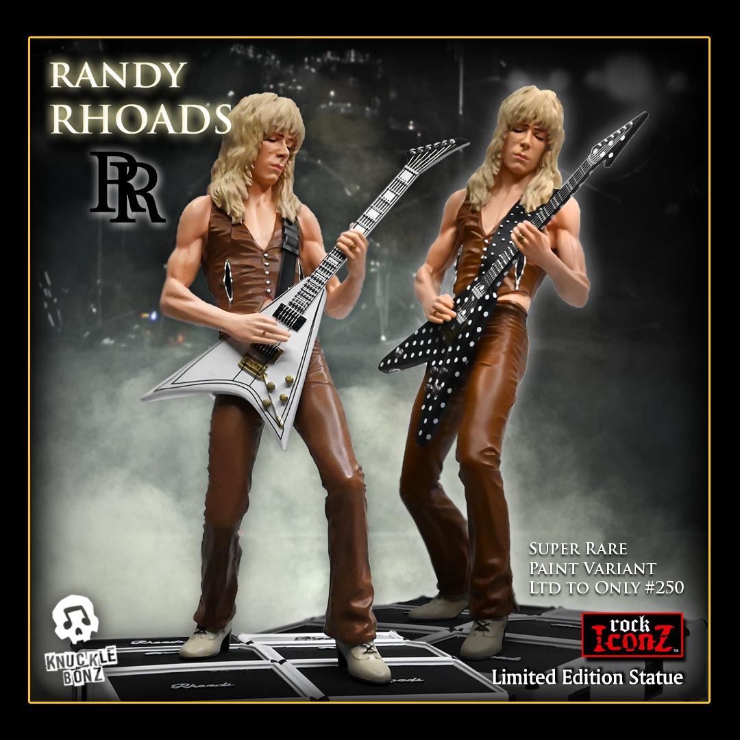 Randy Rhoads III Rock Iconz collectible statue pre-order