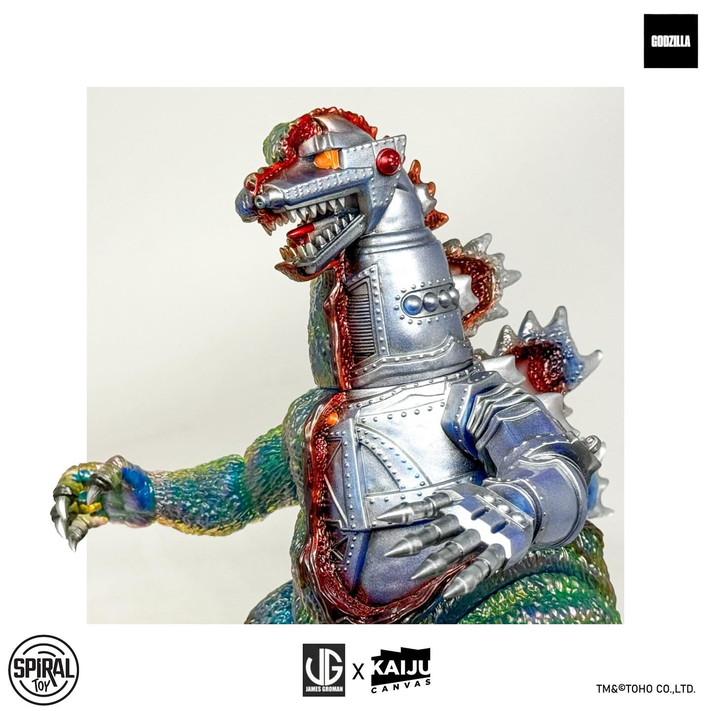SPIRAL TOY GODZILLA 1965 大戦争ゴジラ Spiral Toy's stunning take