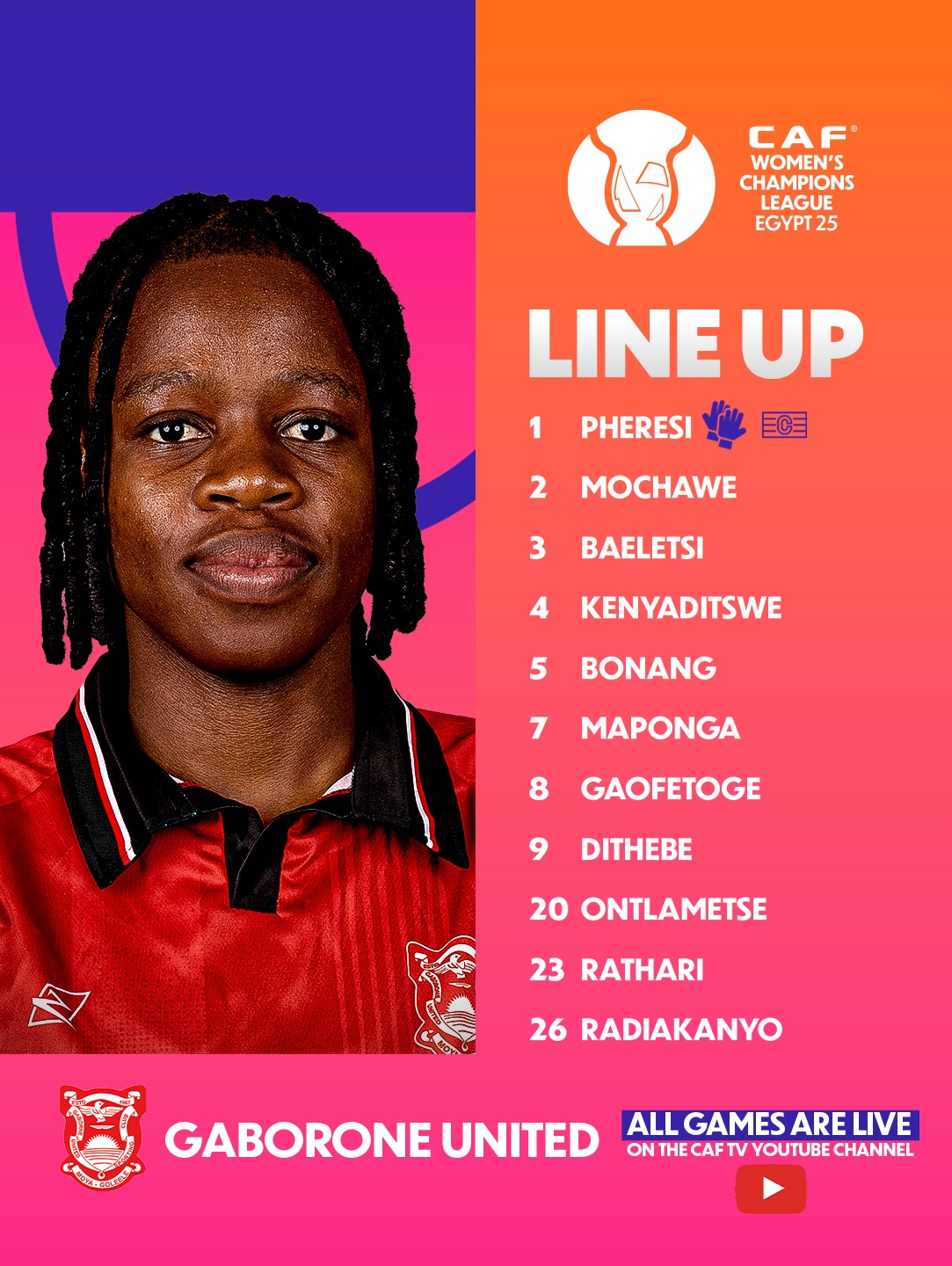 CAF Women’s Football added a new photo. - CAF Women’s Football