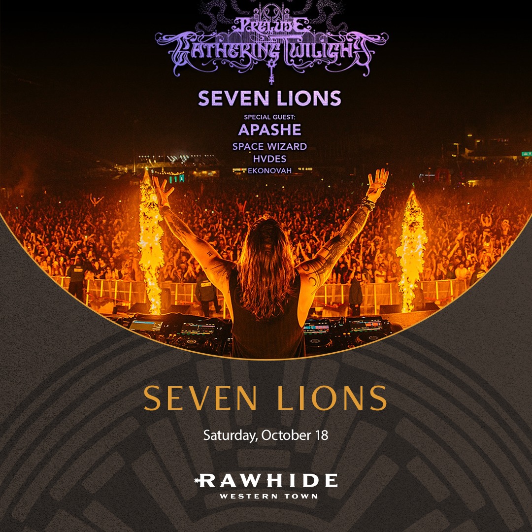 Rawhide - Feel the roar of the bass 🦁 Seven Lions rules Rawhide this ...