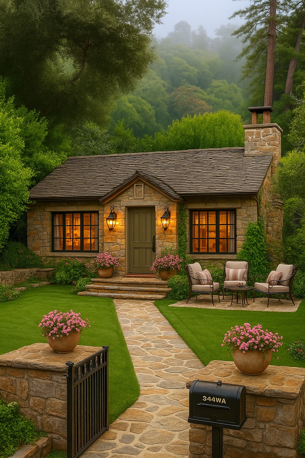 Shed - Charming Stone Cottage Retreat in the Woods Tucked away in a ...