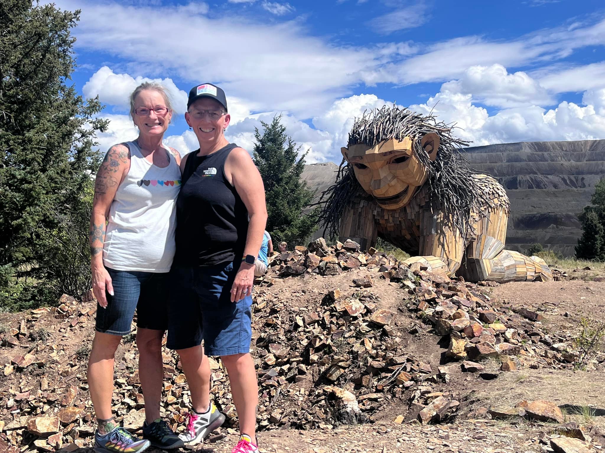 Introducing Rita the Rock Pusher in Cripple Creek, Colorado