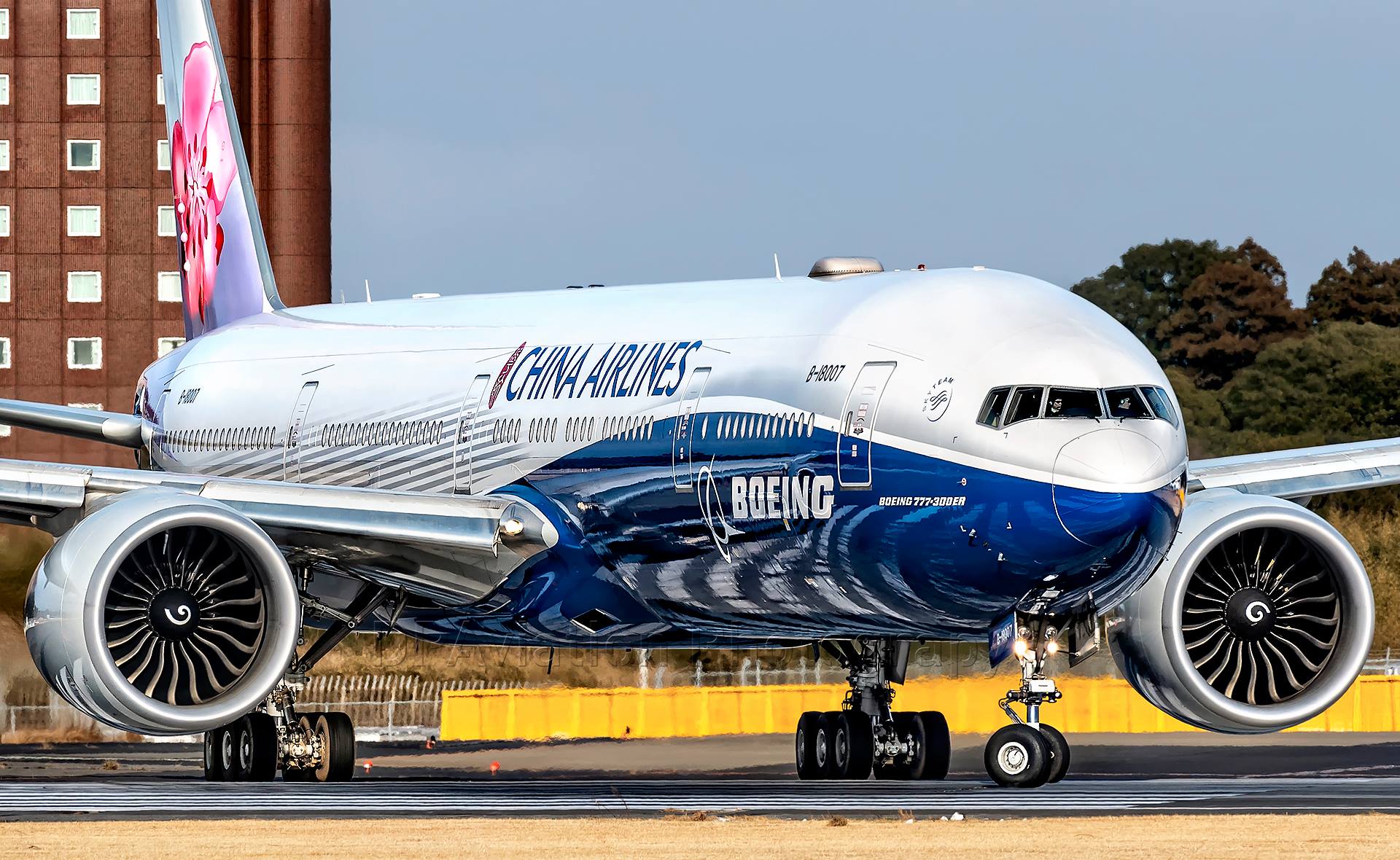 China Airlines 中華航空 The Boeing Company 777-300ER in the Boeing