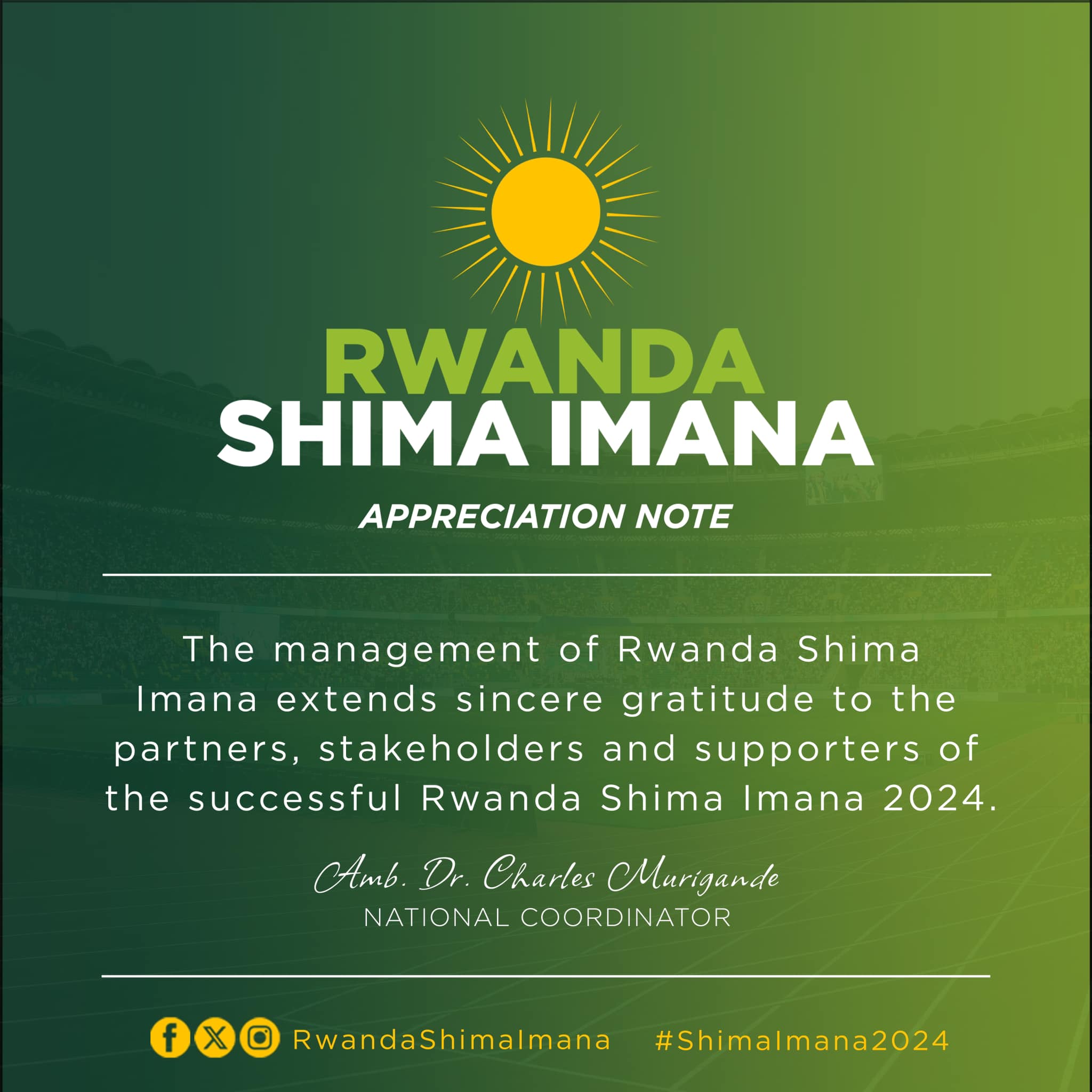 Rwanda Shima Imana