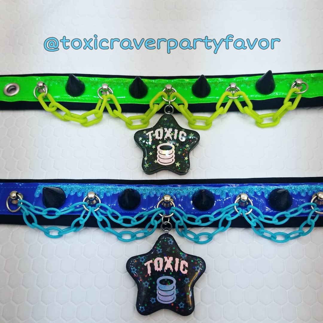 Toxic Raver Party Favor