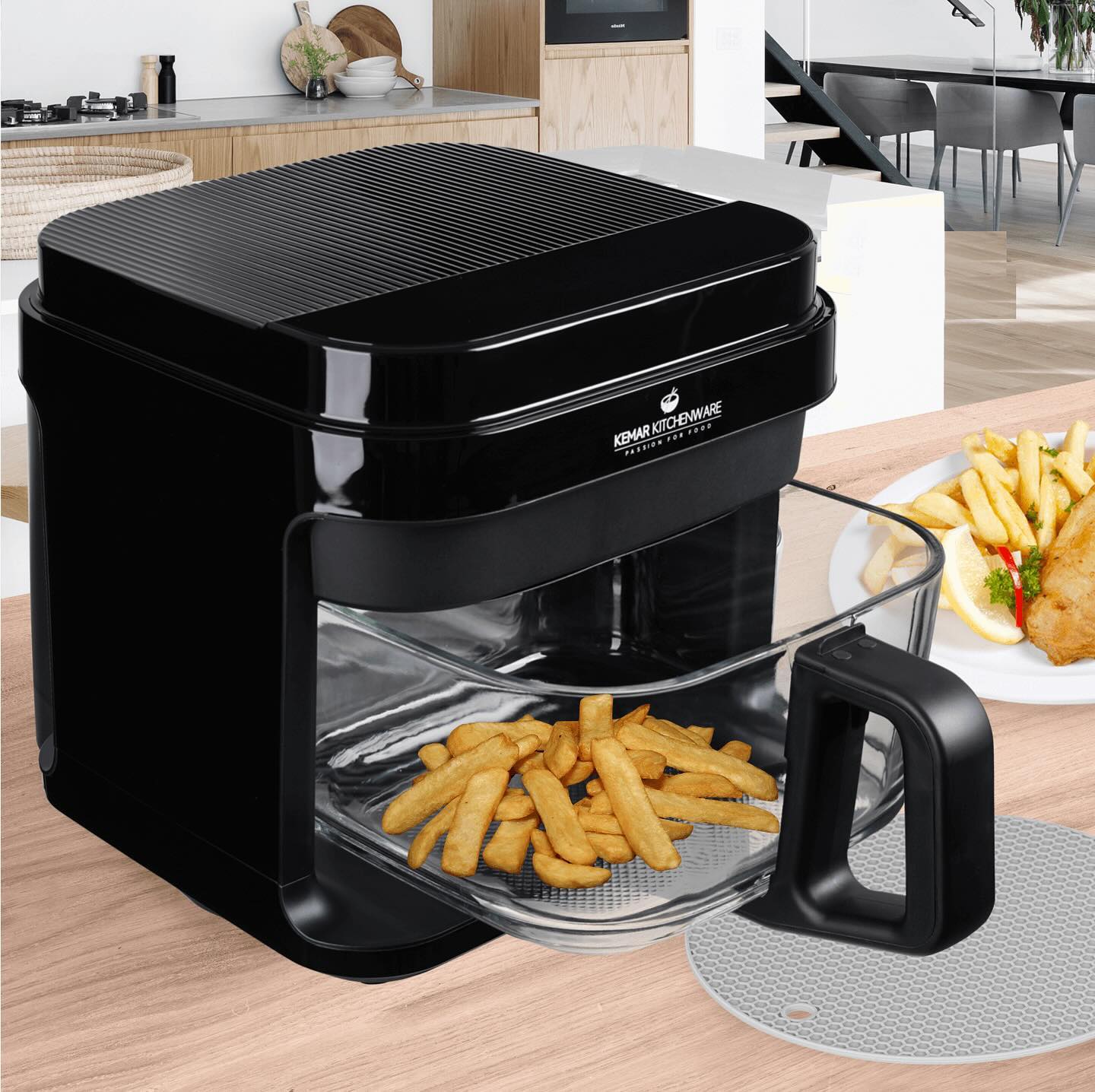 Der neue Airfryer KHF-550 von KeMar Kitchenware