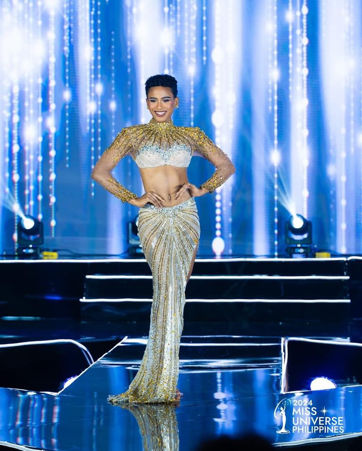Glitter, glamour, grace and poise. Here are the delegates of Miss Universe Philippines 2024 in the Evening Gown Competition of the Preliminaries! 💫🌟✨ @themissuniverseph #MissUniversePhilippines2024 #EveningGownCompetition #PreliminariesGalaNight 