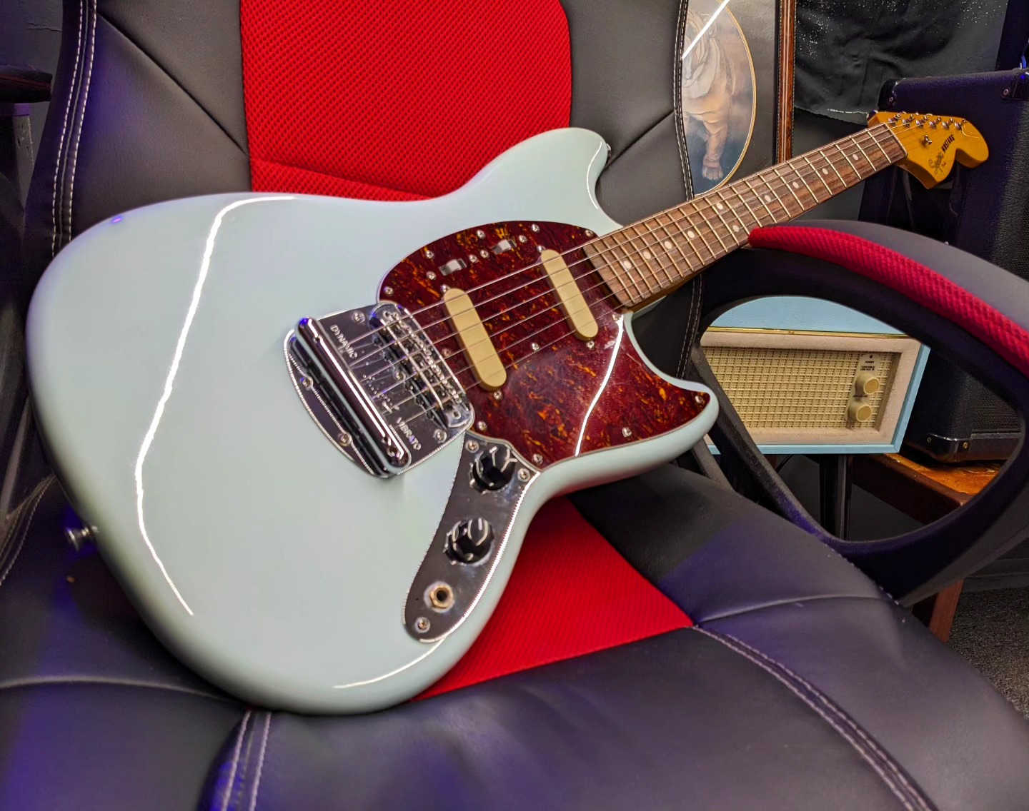 Customized Classic Vibe Mustang with Duncan Antiquity II pickups