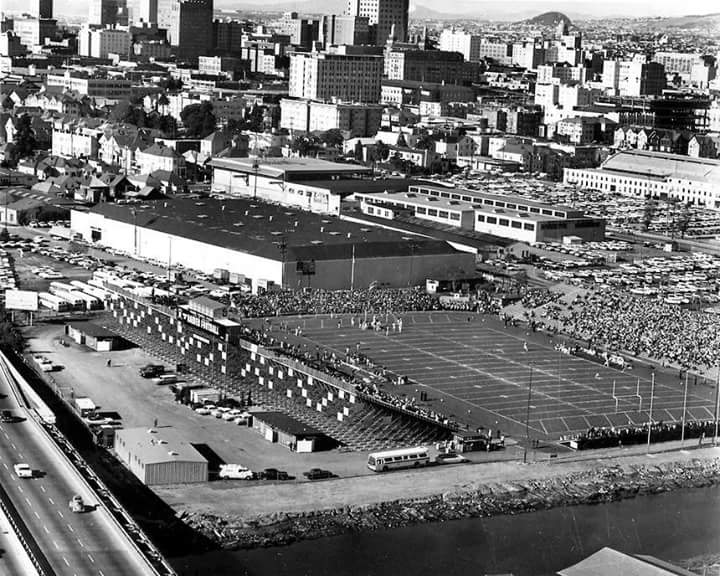 1966 Oakland Coliseum Aerial View Photo - Oakland Raiders AFL - 8x10 Print