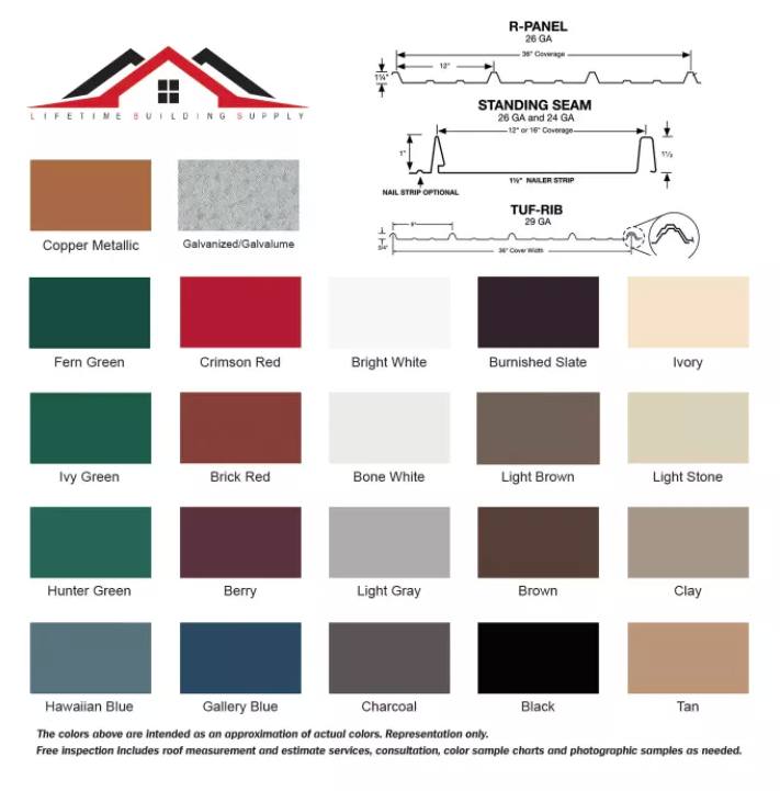 What color would you... - Lifetime Metal & Buildings, LLC