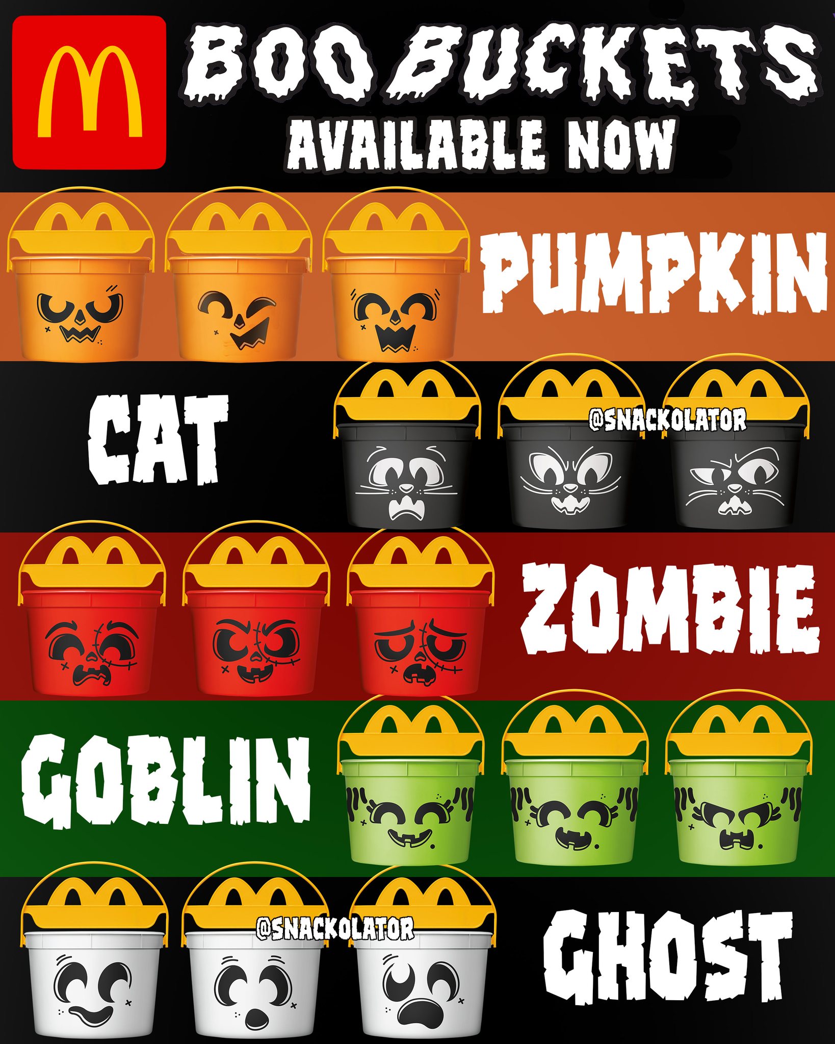 Snackolator - Spooky Season at McDonald's is when EVERYONE gets Happy ...