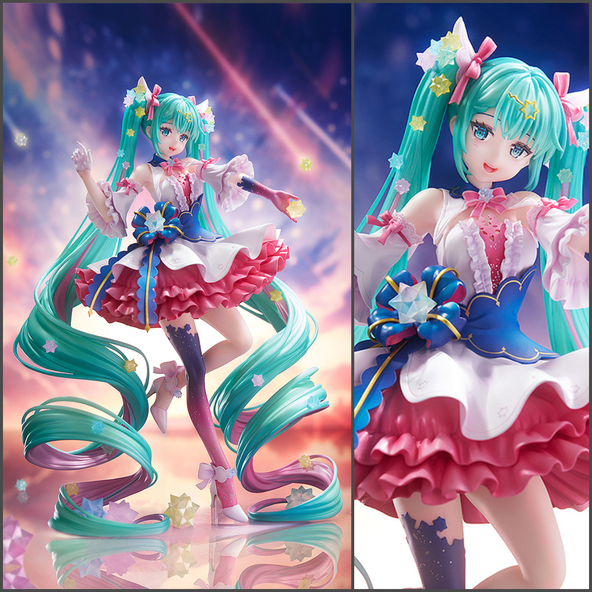 Get creative with the Hatsune Miku Muchute Figure -Paint Girl