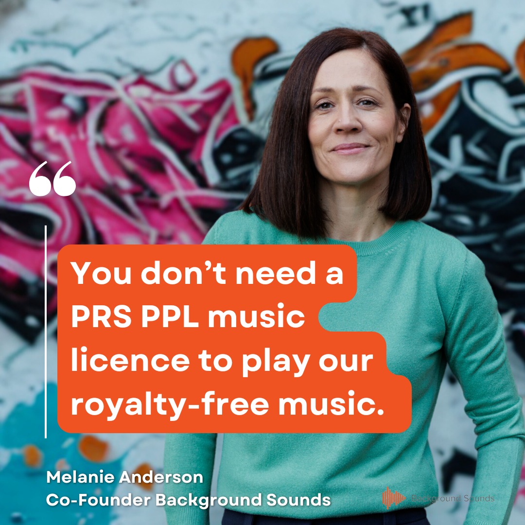 Background - Music without the need for a PRS PPL music licence? You're ...