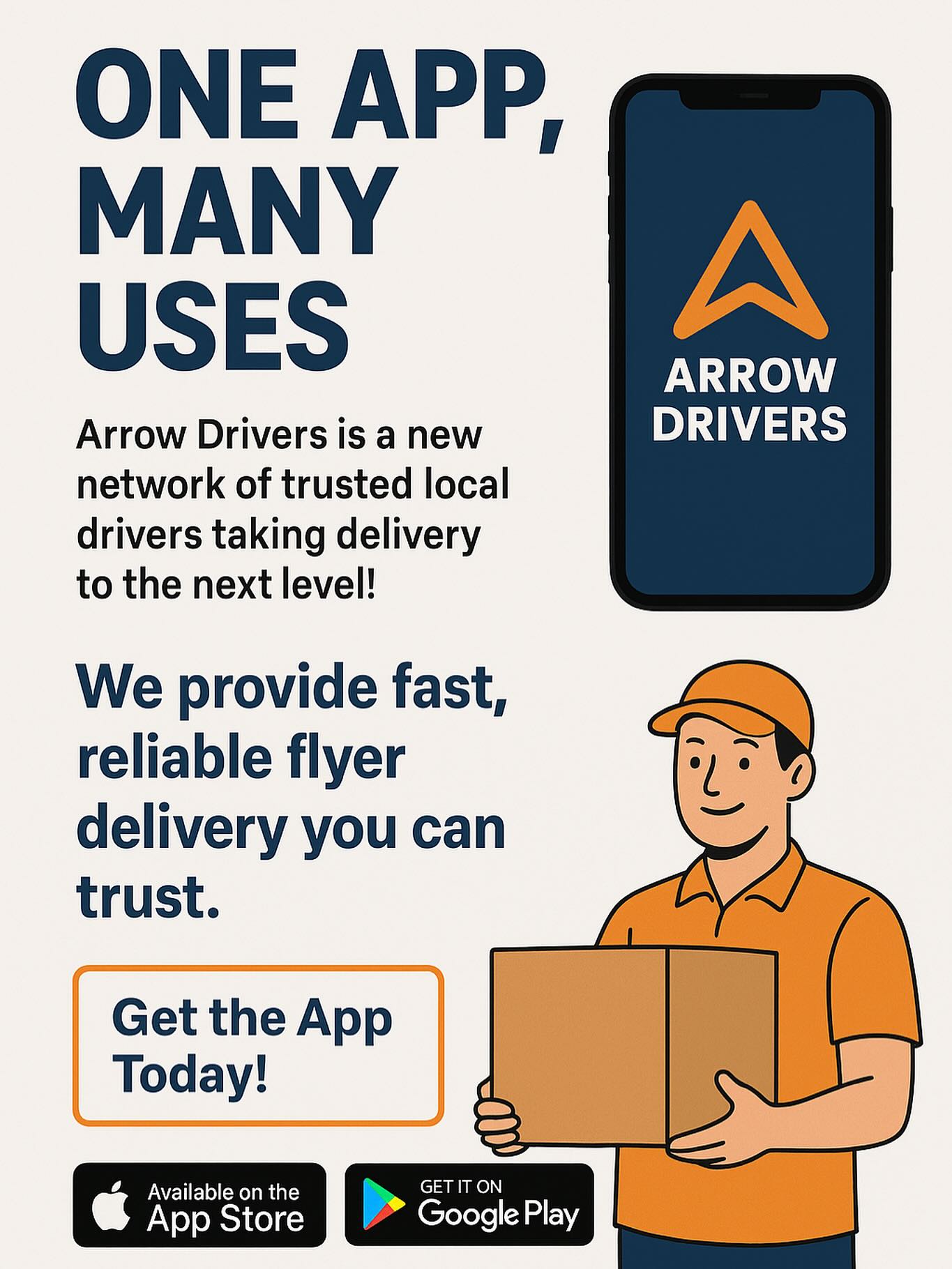 🚀 Arrow Drivers App Coming Soon!... - Arrow Advertising LLC | Facebook