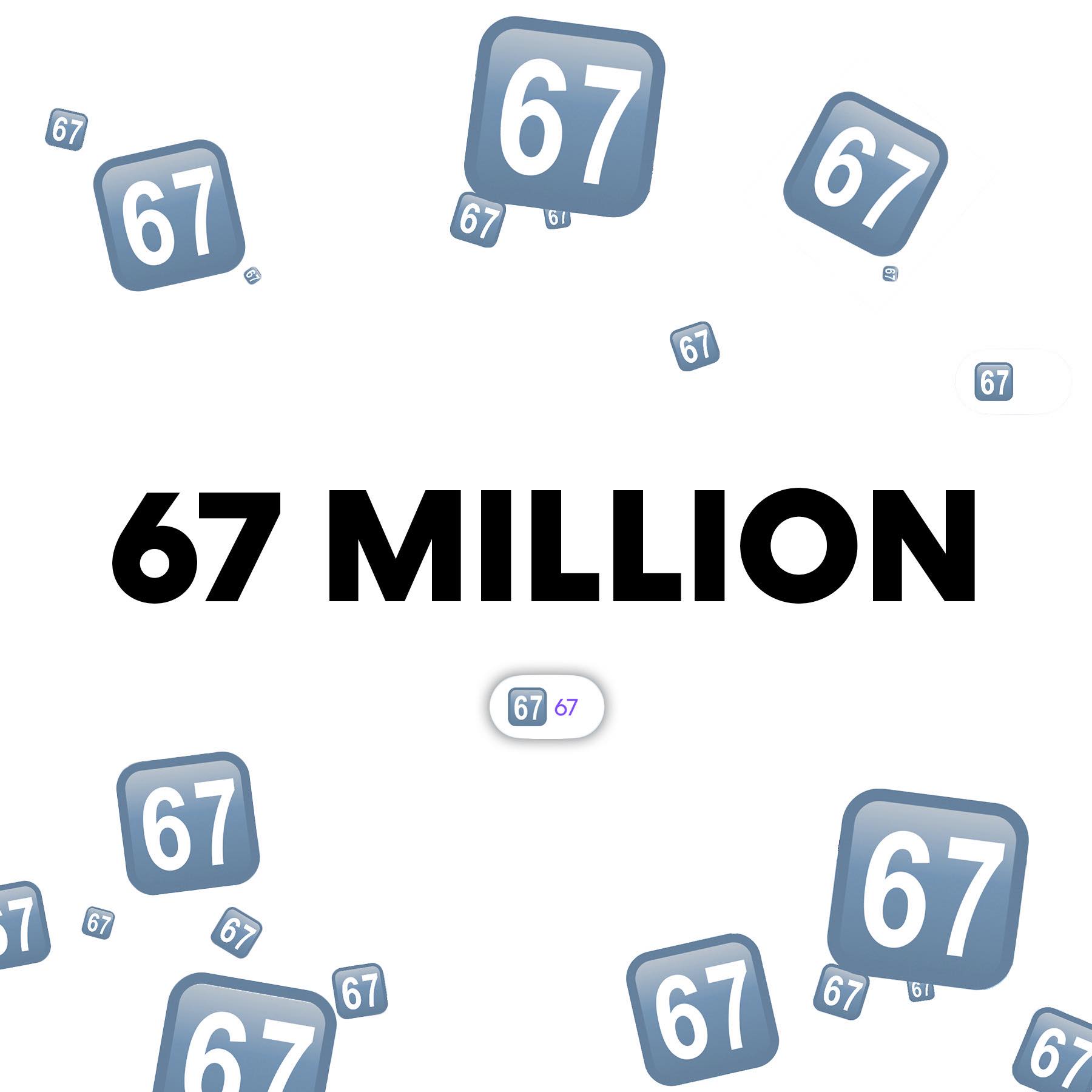 Life360 - 67 was sent over 67 MILLION times on Life360 ‼️ (Okay it was ...