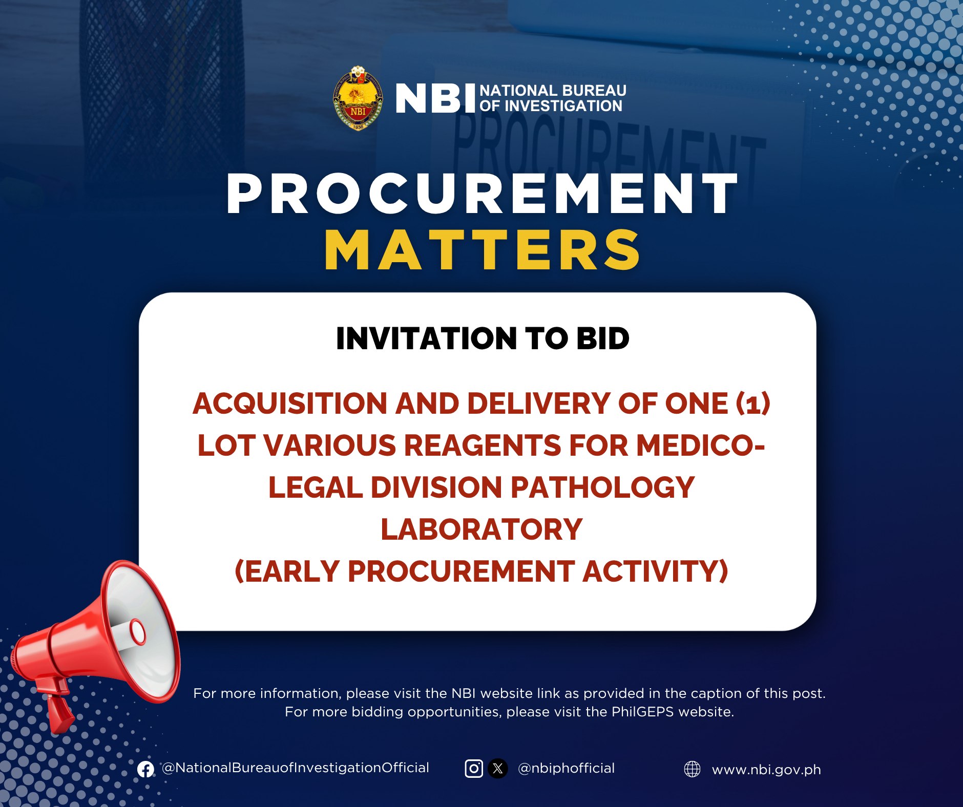 National Bureau of... - National Bureau of Investigation