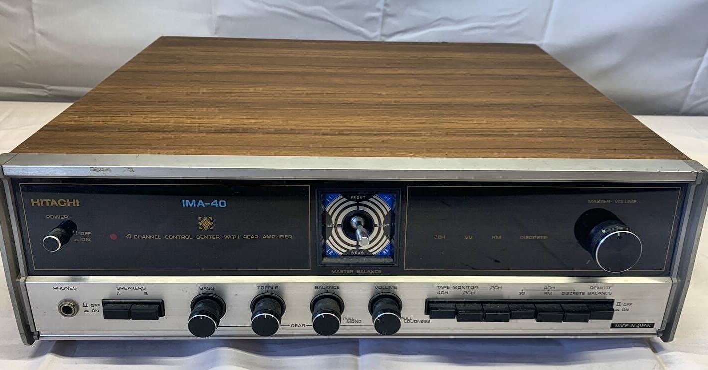 Hitachi Lo-D HMA-9500, Power Amplifier famous model.