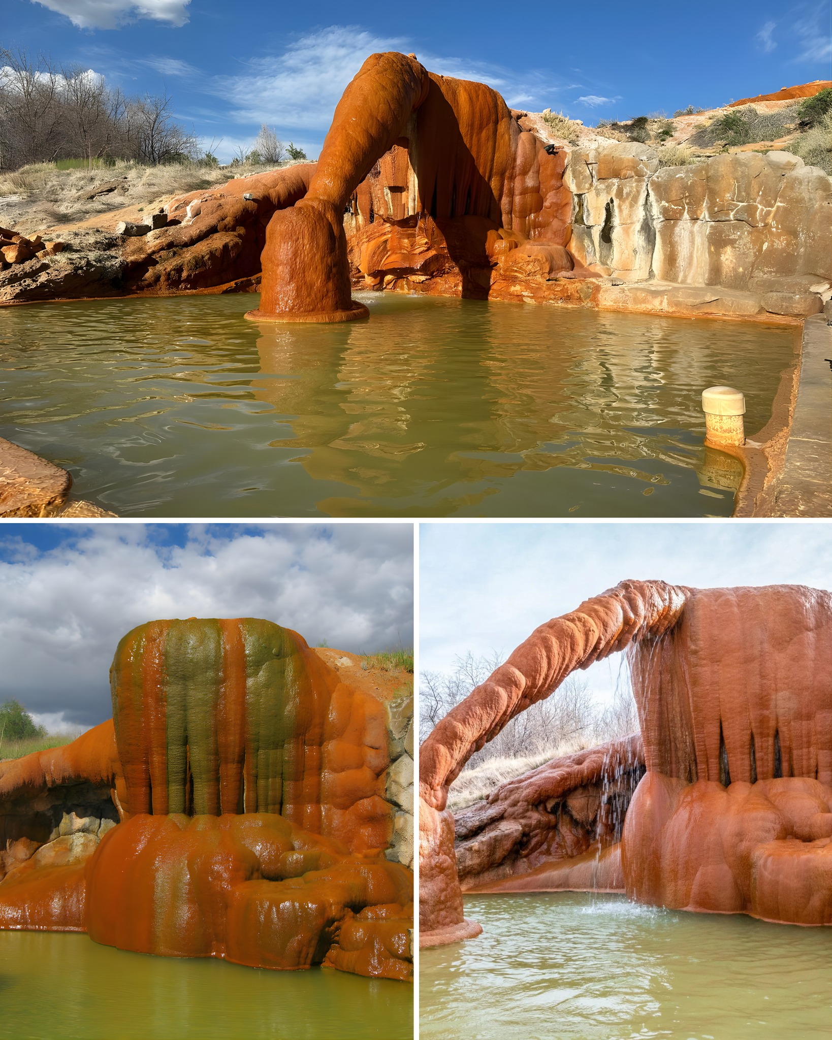Viral - Monroe Hot Springs , located in Utah, offers a tranquil retreat ...