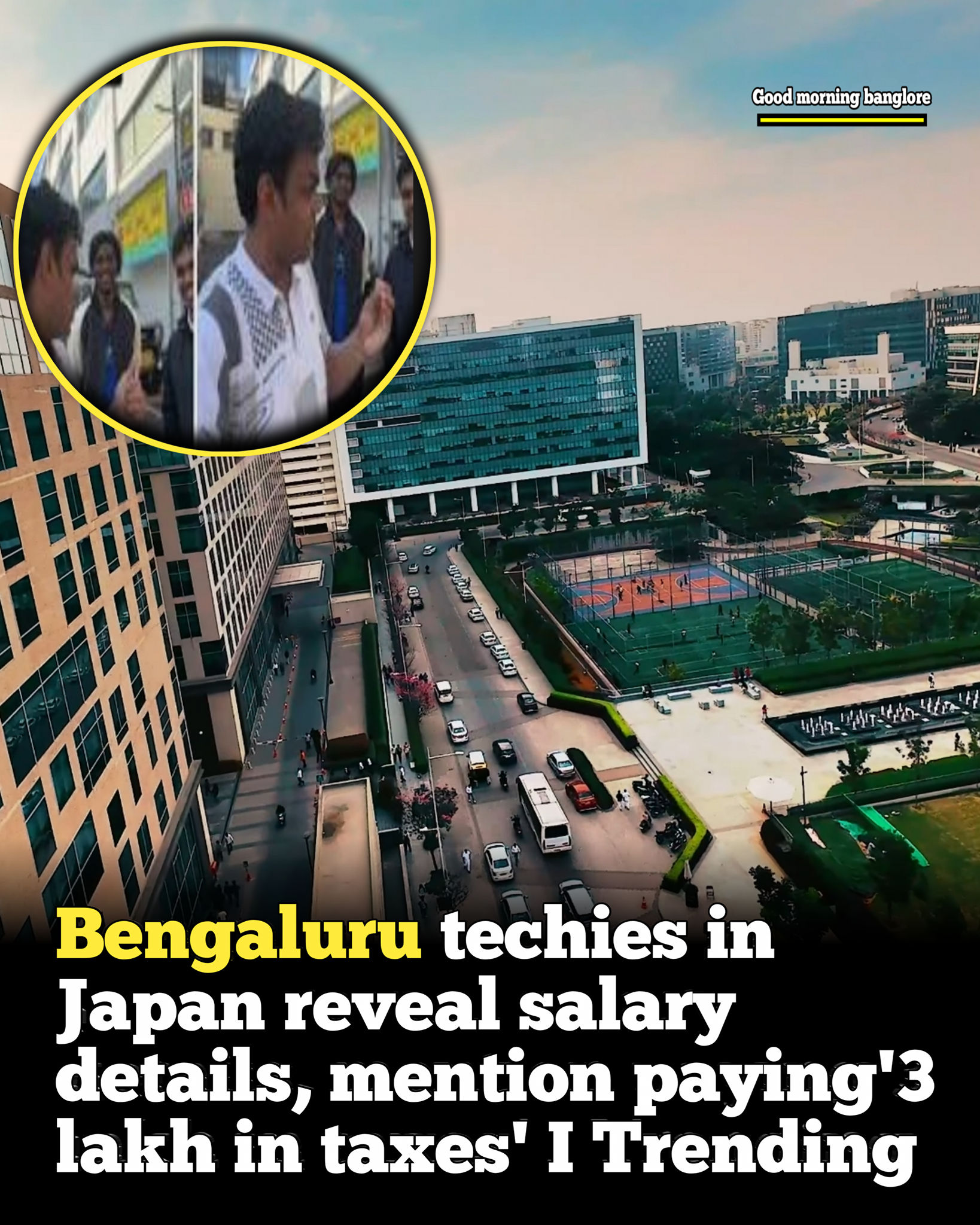 Good - A viral video features Bengaluru techies in Japan sharing their ...