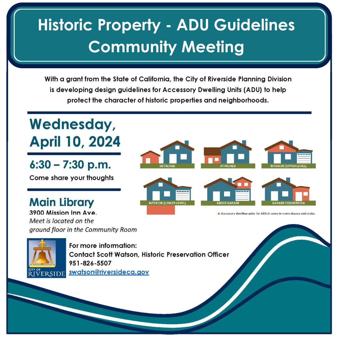 City - Shape the future of Accessory Dwelling Units (ADUs) in Riverside ...