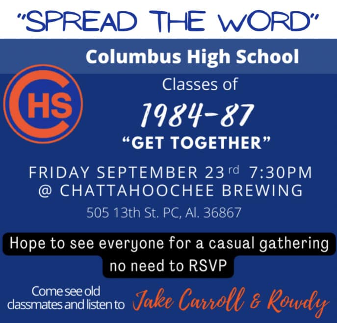 Columbus High School Class of 1987